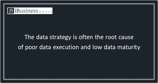 iBusiness Group: A bottom-up data strategy is often at the core of poor data execution and low data maturity